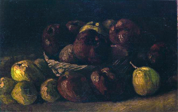 Still Life With A Basket Of Apples